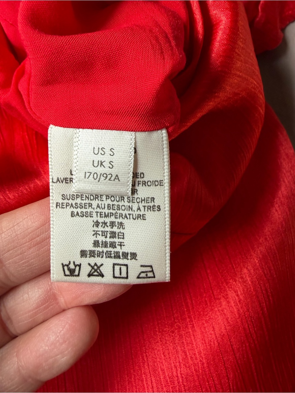 NEW Anthropologie Maquelle Red Satin Jumpsuit Womens Small Wide Leg Short Sleeve - Picture 6 of 9
